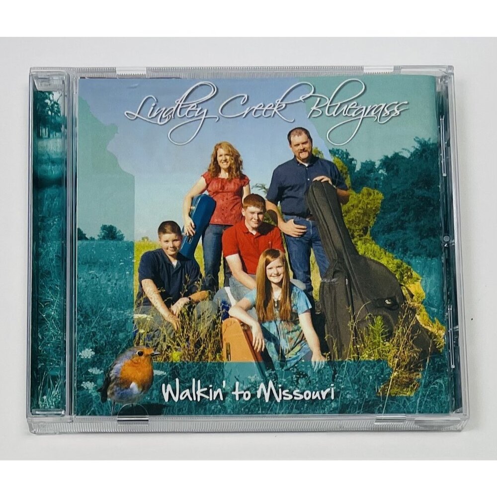 Walkin' to Missouri by Lindley Creek Bluegrass Christian (2009, CD) EUC